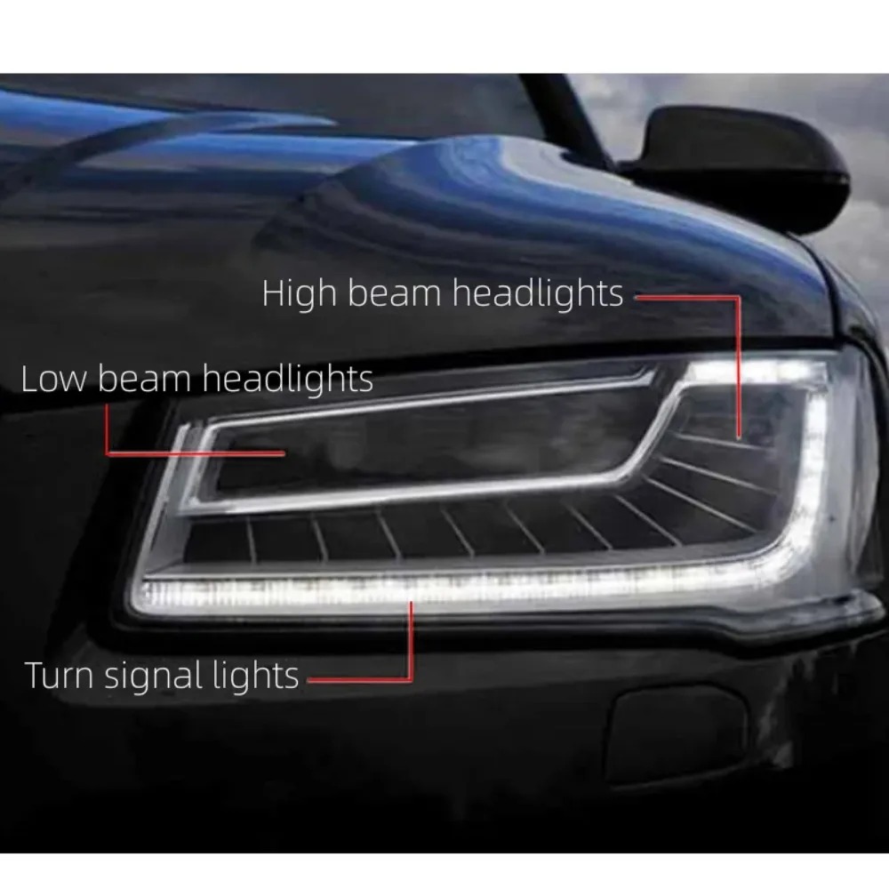 Applicable to for  A8 Headlights New Upgraded New Style LED Headlights
